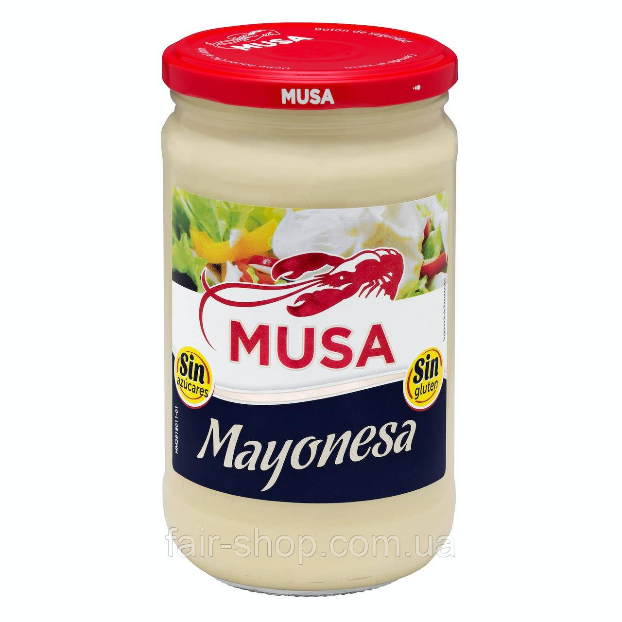Майонез Musa Mayonnaise Musa, 540 мл., оригінал. Доставка з США/ЄС протягом 14 днів, фото 1