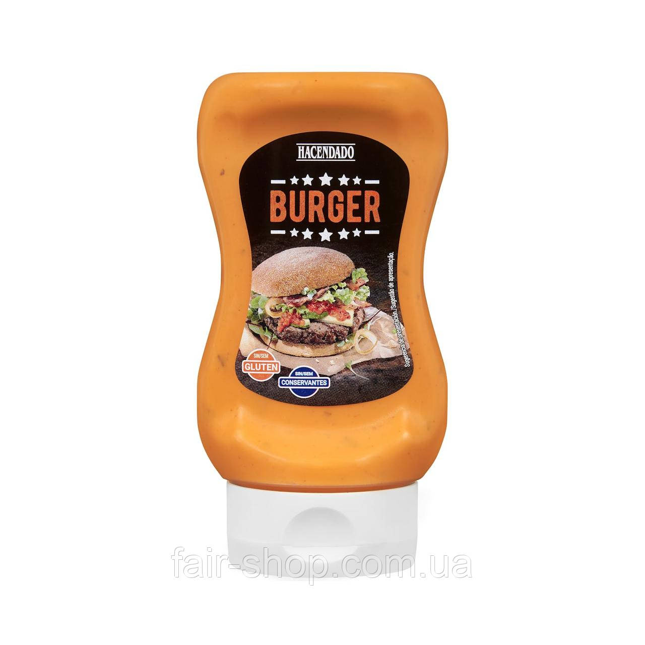 Соус Hacendado Burger sauce Hacendado, 250 мл., оригінал. Доставка з США/ЄС протягом 14 днів, фото 1