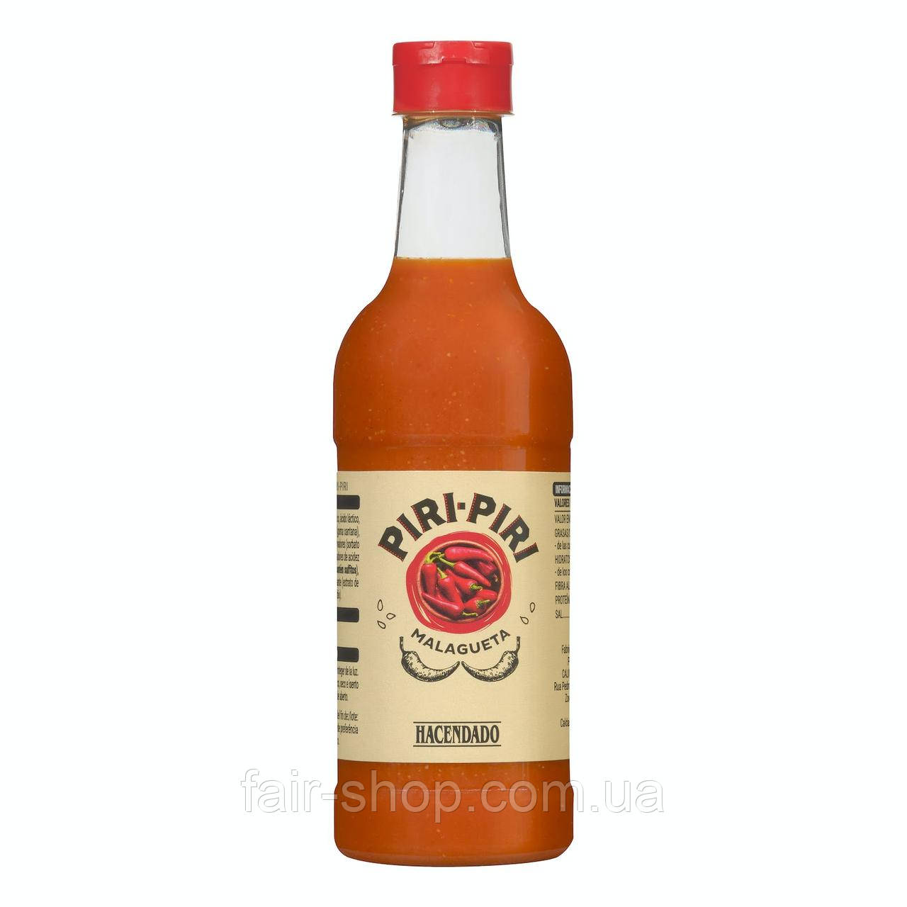 Соус Hacendado Piri Piri sauce Hacendado, 195 мл., оригінал. Доставка з США/ЄС протягом 14 днів, фото 1