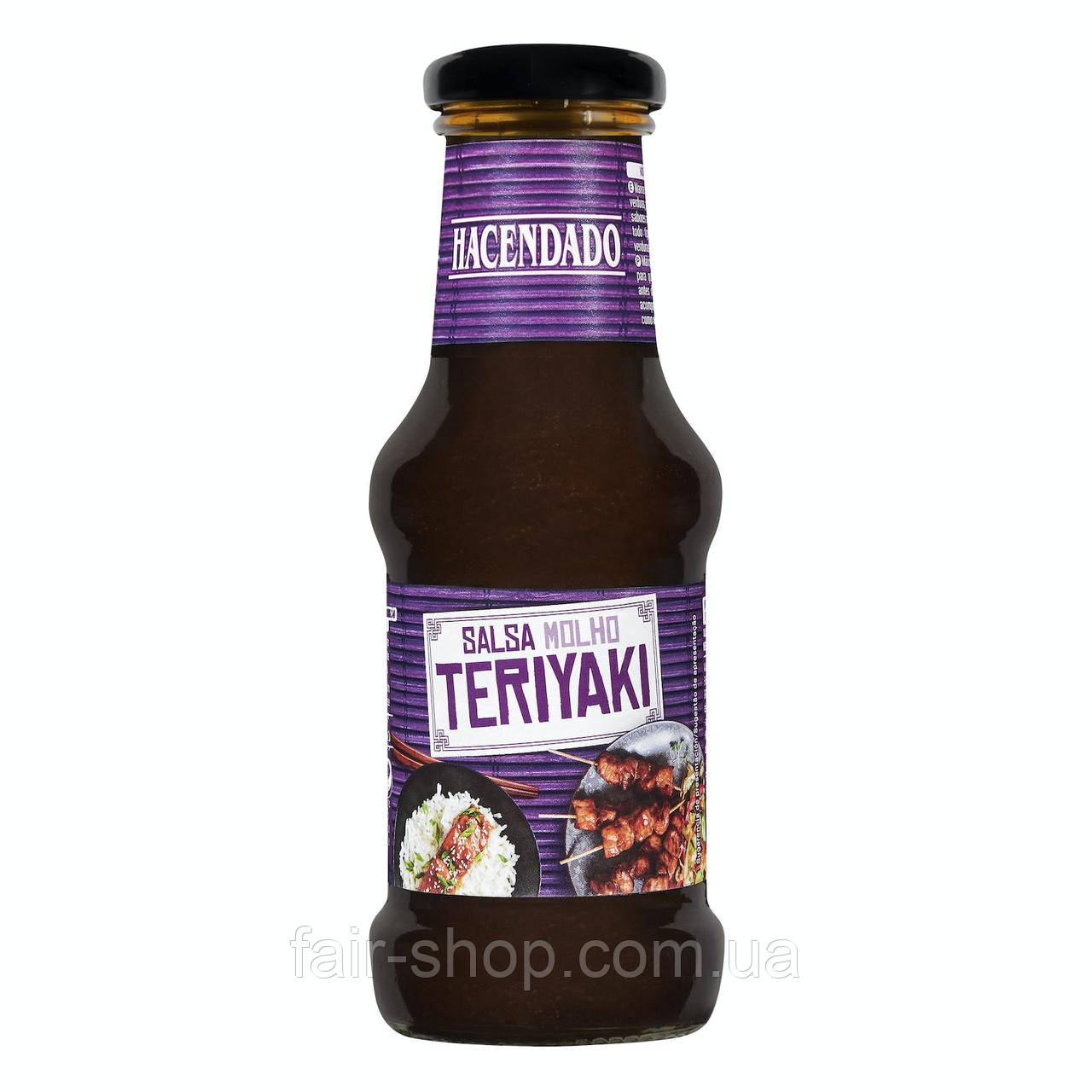 Соус Hacendado Teriyaki sauce Hacendado, 250 мл., оригінал. Доставка з США/ЄС протягом 14 днів, фото 1