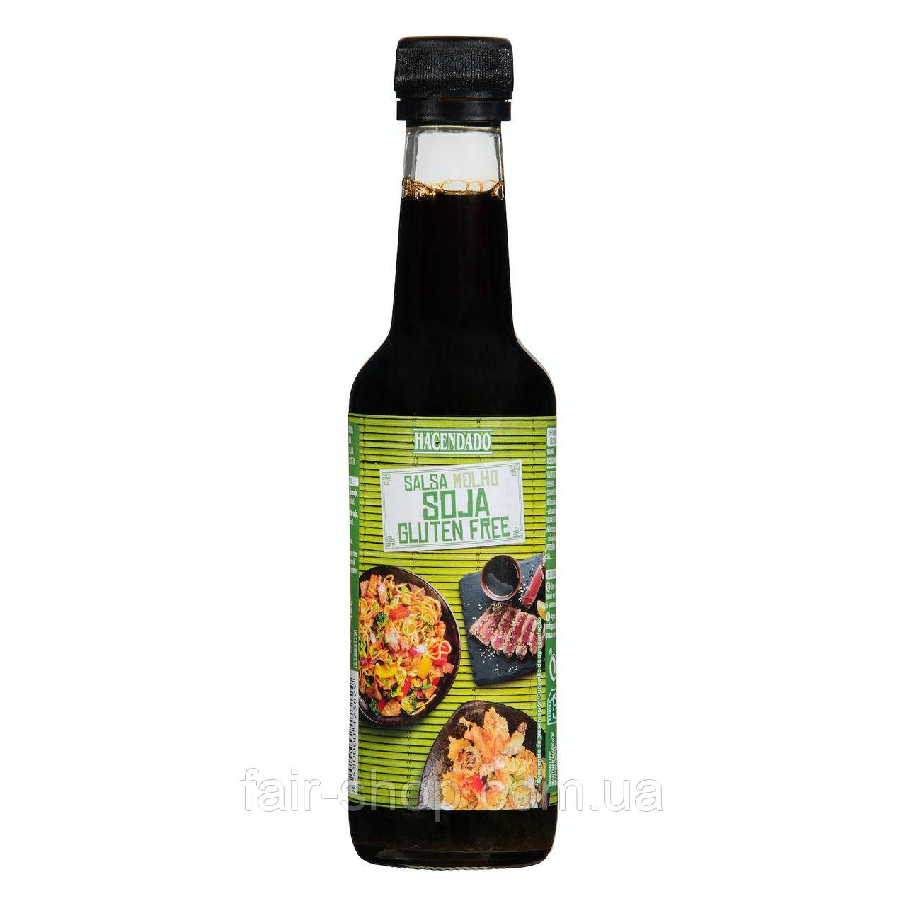 Соус Hacendado Gluten-free soy sauce Hacendado, 250 мл., оригінал. Доставка з США/ЄС протягом 14 днів, фото 1