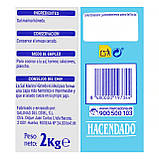 Сіль Hacendado Coarse baking salt Hacendado, 2 кг., оригінал. Доставка з США/ЄС протягом 14 днів, фото 2