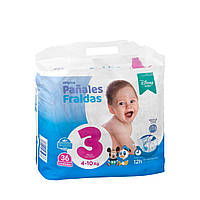 Памперсы Deliplus Nappies size 3 from 4-10 kg Deliplus Доставка з США від 14 днів - Оригинал