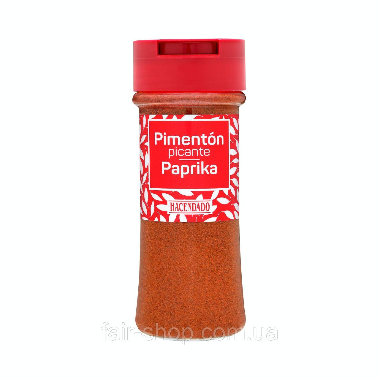 Спеції Hacendado Hot paprika Hacendado, 60 гр., оригінал. Доставка з США/ЄС протягом 14 днів, фото 1