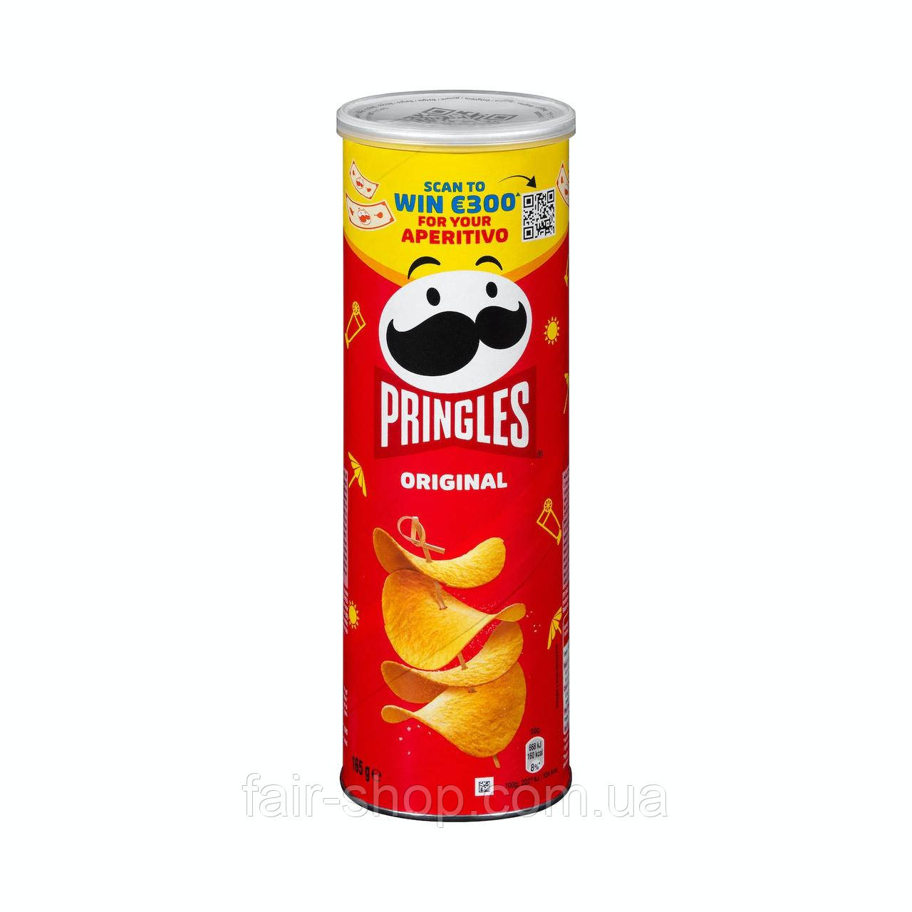 Снекі Pringles Original flavor potato snack Pringles, 165 гр., оригінал. Доставка з США/ЄС протягом 14 днів, фото 1