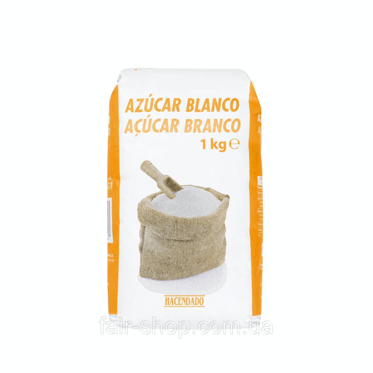 Цукор Hacendado White sugar, 1000 гр., оригінал. Доставка з США/ЄС протягом 14 днів, фото 1