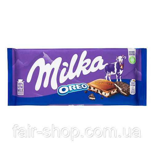 Купить Шоколад Milka Milk chocolate Oreo Milka, 100 гр. Доставка з США ...