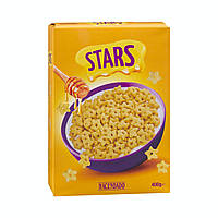 Готовый завтрак Hacendado Corn Stars certeals with honey Hacendado, 400 гр. Доставка з США від 14 днів -