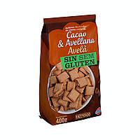 Готовый завтрак Hacendado Cereals filled with cocoa and hazelnut cream gluten-free Hacendado, 400 гр. Доставка