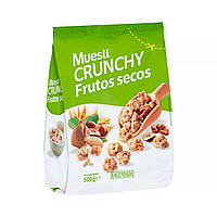 Готовый завтрак Hacendado Crunchy muesli with nuts Hacendado, 500 гр. Доставка з США від 14 днів - Оригинал