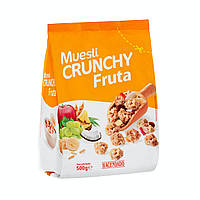 Готовый завтрак Hacendado Crunchy muesli with fruit Hacendado, 500 гр. Доставка з США від 14 днів - Оригинал