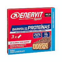 Батончик Enervit Sport Coconut & chocolate flavour protein bars Enervit Sport, 120 гр. Доставка з США від 14