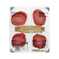 Колбаса Hacendado Sliced Cured Pork Loin Hacendado, 4x31.25 гр. Доставка з США від 14 днів - Оригинал