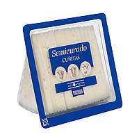 Полу выдержанный сыр Hacendado Semicured mix cheese in wedge slices Hacendado, 330 гр. Доставка з США від 14