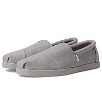 Мокасини TOMS Alpargata Forward Espadrille Drizzle Grey Recycled Cotton Canvas, оригінал. Доставка від 14 днів