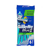 Бритва Gillette Blue II Plus disposable razors 2 blades Gillette, оригінал. Доставка з США/ЄС протягом 14 днів