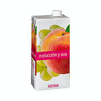 Сок Hacendado Peach and grape juice Hacendado, 1000 мл. Доставка з США від 14 днів - Оригинал