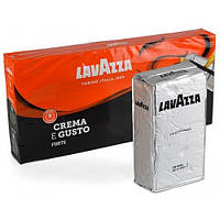 Кофе молотый Lavazza Crema e Gusto Forte, silver, 250 г