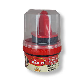 Крем для взуття Gold Голд безбарвний 50 мл Розпродаж