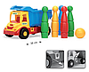 Іграшкова машинка Вантажівка з кеглями серії Multi Truck Wader (32220,39220), фото 2