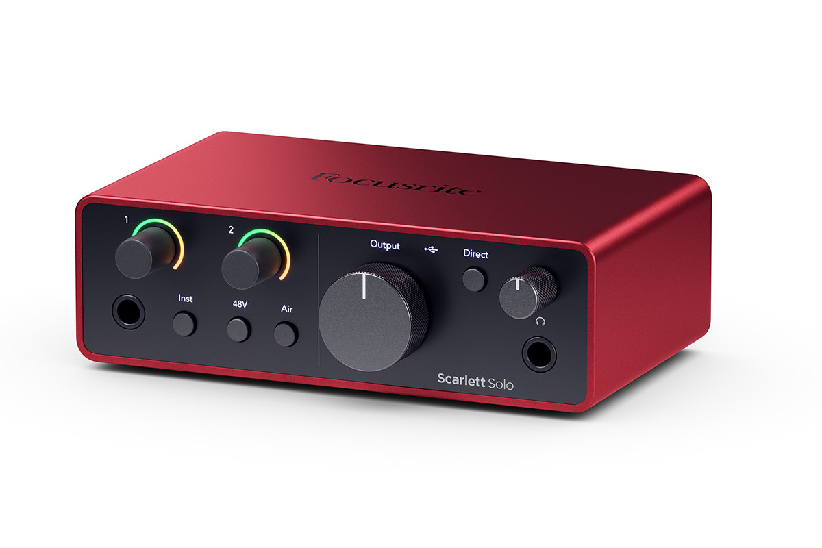 Аудіоінтерфейс FOCUSRITE Scarlett Solo 4th Gen, фото 1