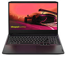 Ноутбук EU Lenovo IdeaPad Gaming 3 15ACH6 (82K200L6MH) FullHD Win11EN Shadow Black