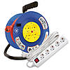 Подовжувач 3 гнізда, 3м, з з/к, з вимикачем, baby protect, E.NEXT, (s042007), фото 9