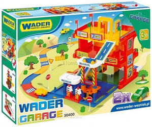 Дитяче паркування Гараж із дорогою Wader (50400)