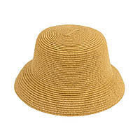 Шляпа соломенная летняя Summer hat чарли 54-56 Светло-коричневый (17496) ZZ, код: 1895933