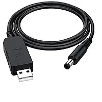 USB-DC кабель для роутера от павербанка с 5V на 9V