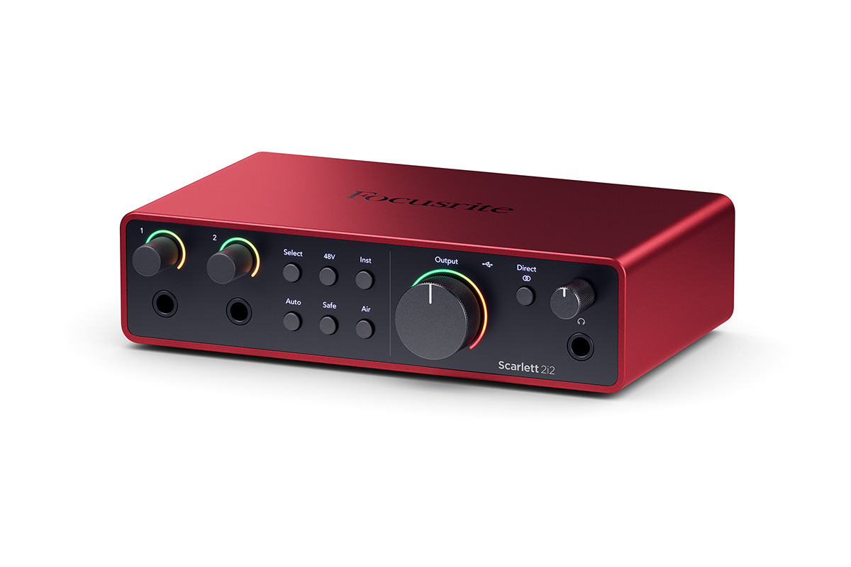 Аудіоінтерфейс FOCUSRITE Scarlett 2i2 4th Gen, фото 1