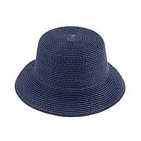 Шляпа соломенная летняя Summer hat Чарли 54-56 Синий (17498) KS, код: 1895914