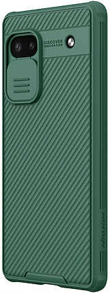 Протиударний CamShield Pro Case Nillkin для Google Pixel 6A зелений, фото 2