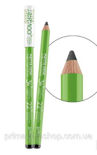 Bellaoggi Олівець для очей THINK GREEN MATITA чорний
