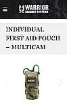 Підсумок під аптечку IFAK Warrior Assault Systems, фото 10