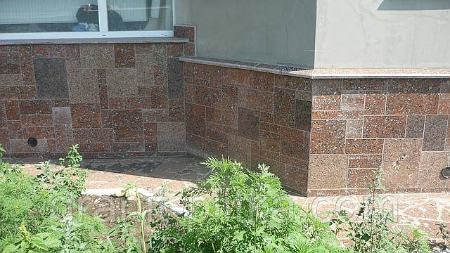 Дизайн з каменю брекчія граніт Житомир Київ