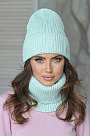 В'язаний комплект "Ненсі" колір м'ята