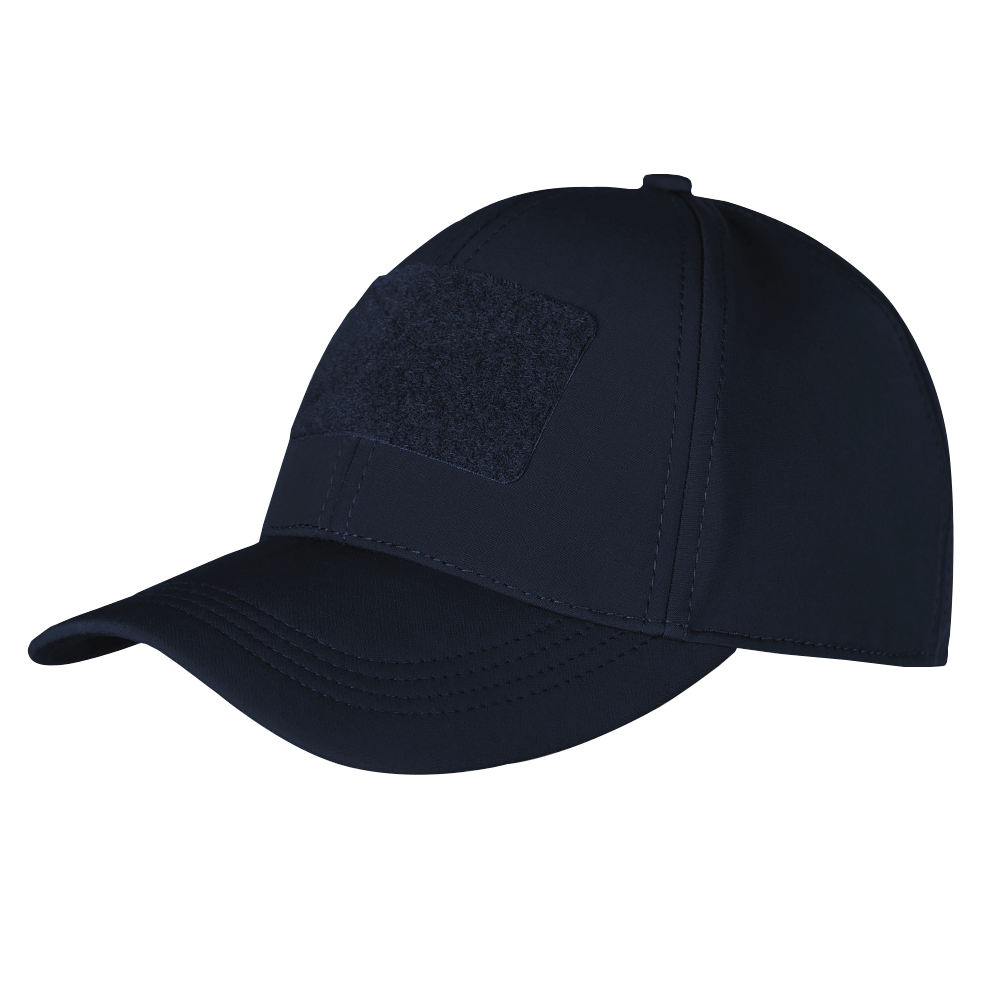 Темно-синя формена бейсболка з мембранної тканини Tactic Soft Shell Dark Blue