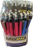 Ручка кулькова автоматична Buromax 8228 WISE 0,7 мм пласт.корпус сині чорнила, фото 4