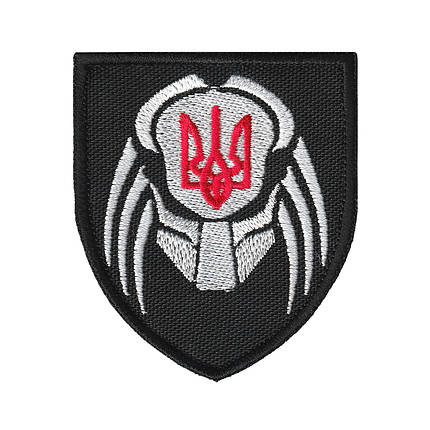 Вишитий шеврон "Український Хижак" на липучці, фото 1