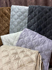 Велюрове покривало євро