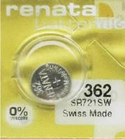 Батарейка RENATA Premium Silver Oxide R362 (AG11/ SR721SW/ SR58)