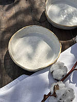 Тарілка Глибока 500 мл Cream Коричневий Лофт