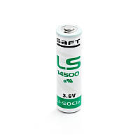 Батарейка литиевая SAFT LS14500 STD, AA, 3.6V, LiSOCl2
