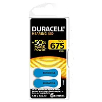 Батарейка DURACELL Zinc air 1,45V ZA675 / DA675 / PR44 (640mAH)