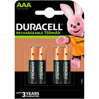 Аккумулятор DURACELL RECHARGE DC2400 AAA/HR03 750mAh (4шт)