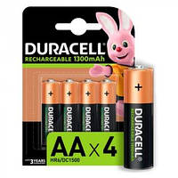 Аккумулятор DURACELL RECHARGE DС1500 AA/HR6 1300mAh (4шт)