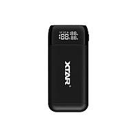 Power Bank Case Xtar PB2S Black, 2x18650-21700, QC+PD, LCD, Box