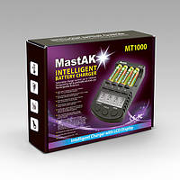 Интелектуальное зарядное устройство MastAK MT1000 для Ni-Cd/Ni-Mh AA/AAA
