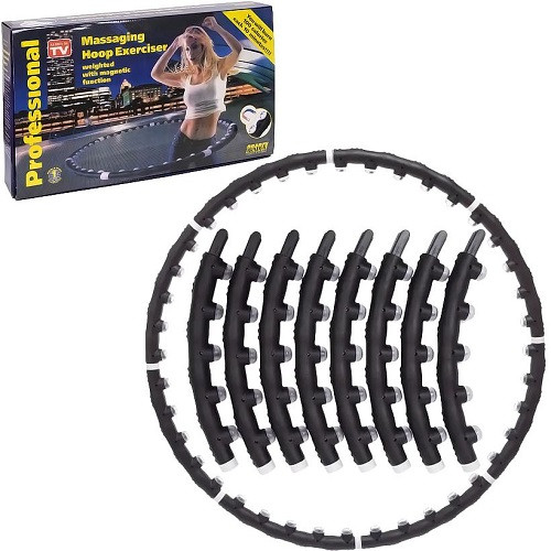 Масажний обруч для талії хулахуп Massaging Hoop Exerciser